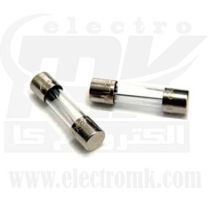 Small glass fuse 1 A time dilay