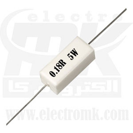 seramic resistor 5w 0.18R