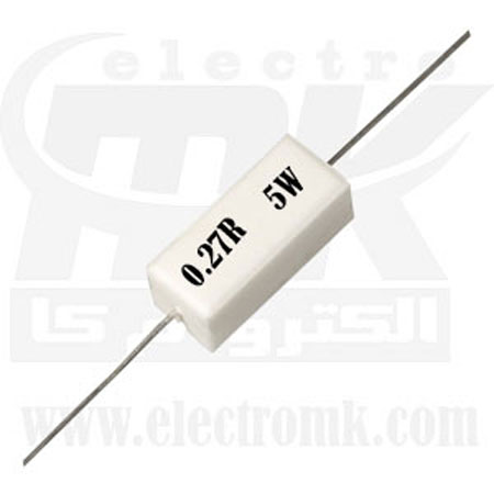 seramic resistor 5w 0.27R