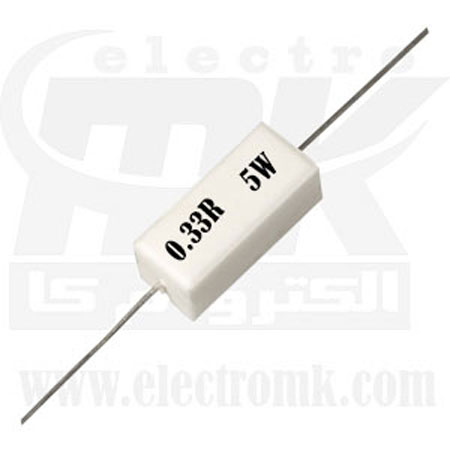 seramic resistor 5w 0.33R