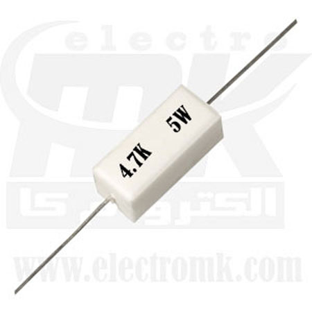 seramic resistor 5w 4.7k
