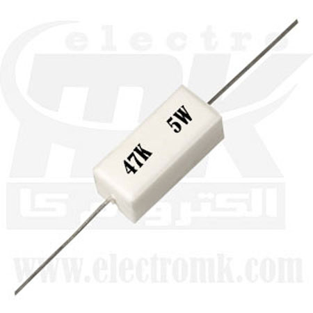 seramic resistor 5w 47k
